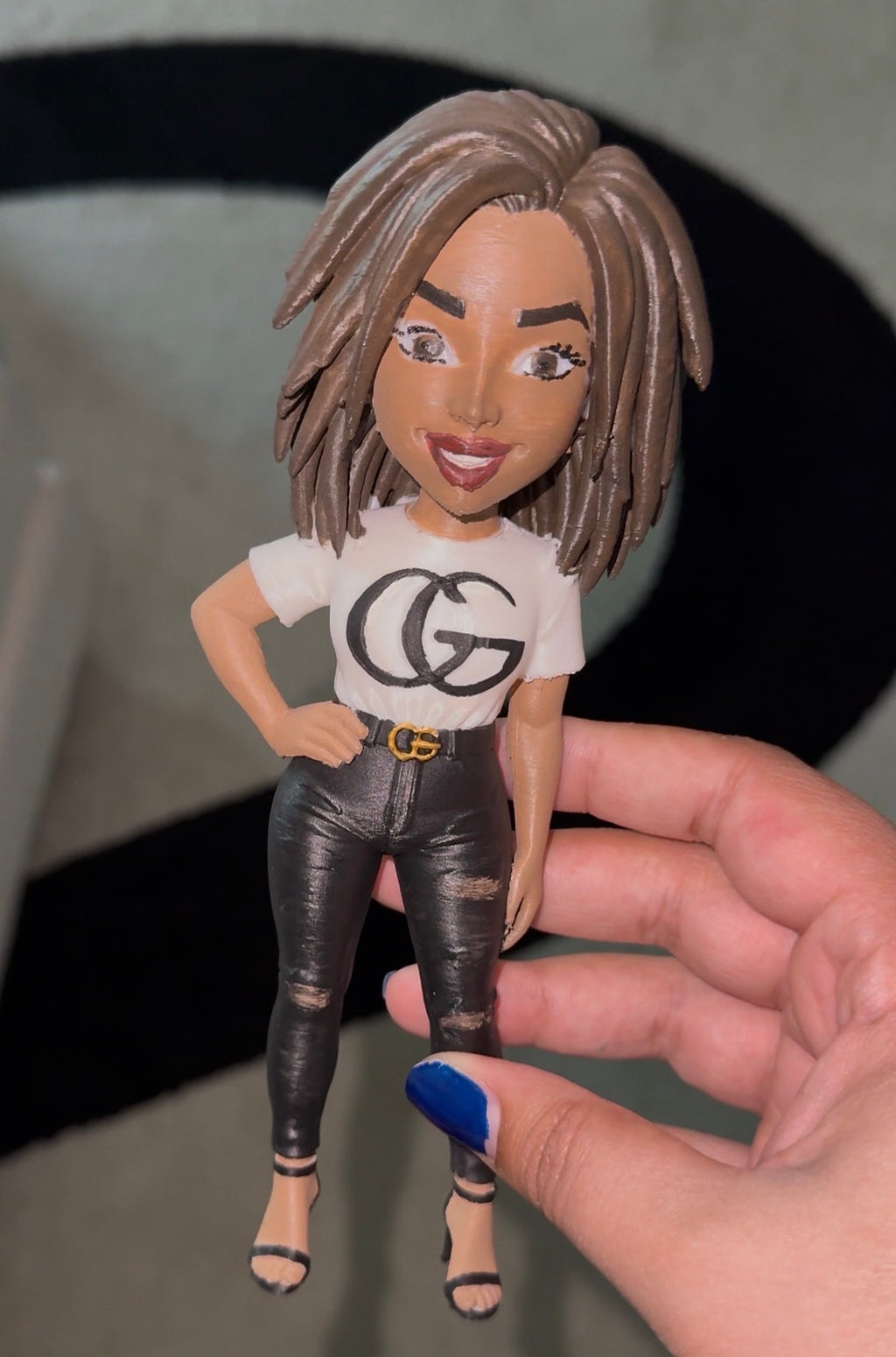 Custom Doll- Hand painted